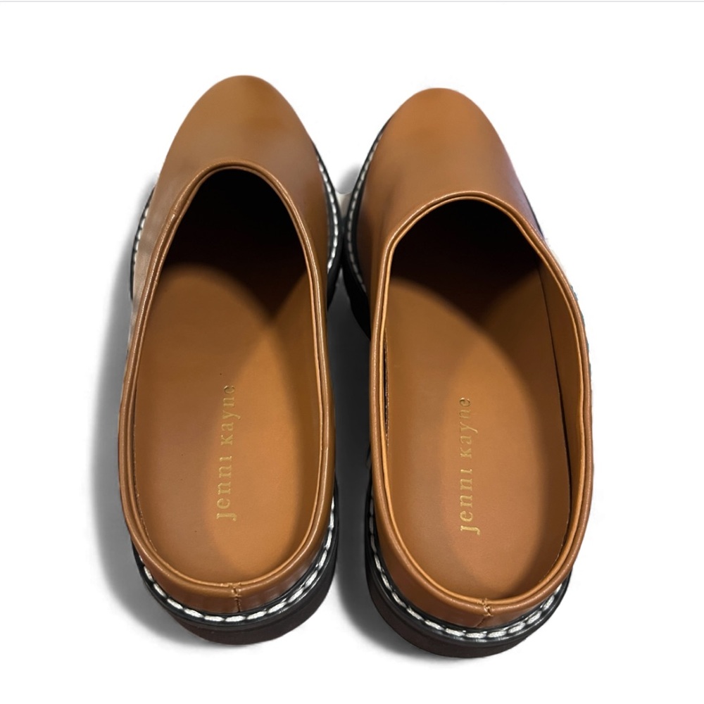 New without box Jenni Kayne leather lug mule in Canyon.  37 / 7 - Picture 3 of 7